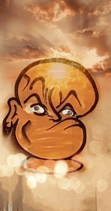 Curios George head no. 17 of 52Faces collection by YROM