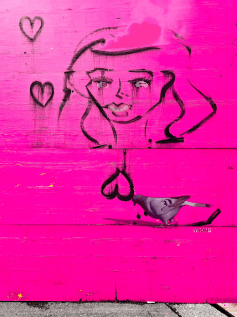 Pinkier Head No. 39 of 52Faces NFTart collection by YROM*