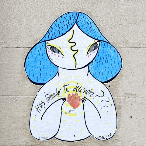 Heartfelt is head no. 43 of 52Faces NFTart collection by YROM*