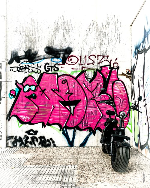 bike pink letters thessaloniki 2021