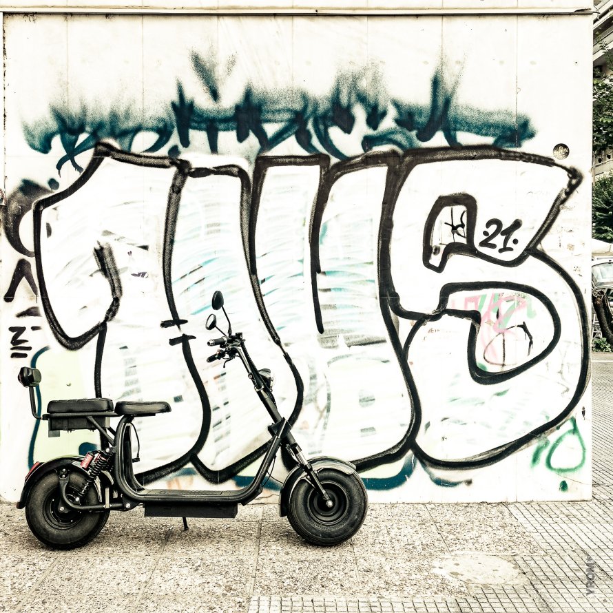 Bike Black and White 2021 Thessaloniki